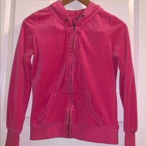 Pink Velour Tracksuit (BeDazzled!)